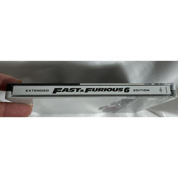 Fast & Furious 6 Extended Edition Blu-ray DVD Steelbook 2 Disc Set Tin Case - Picture 2 of 9